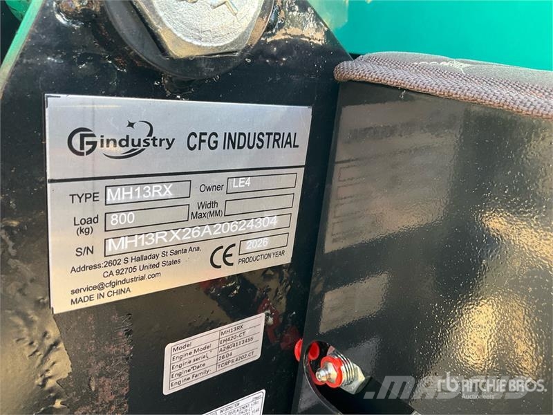 CFG MH13RX Mini Excavator (Unused) Mini rýpadla < 7t