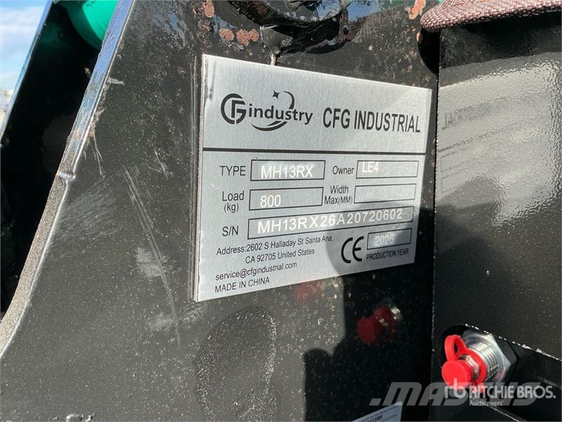 CFG MH13RX Mini Excavator (Unused) حفارات صغيرة أقل من 7 طن (حفارات صغيرة)