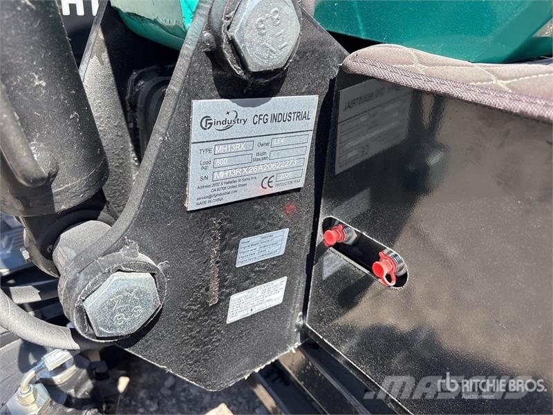 CFG MH13RX Mini Excavator (Unused) Minigraafmachines < 7t