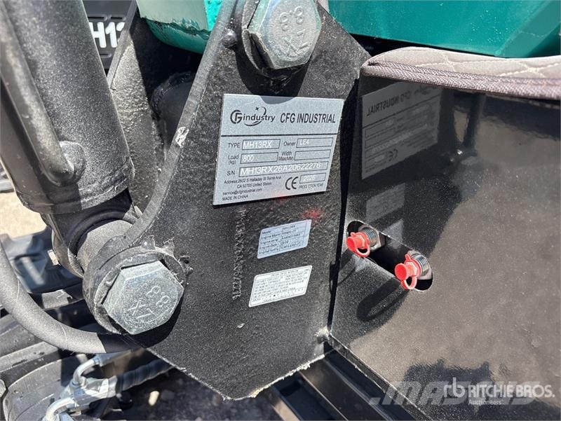 CFG MH13RX Mini Excavator (Unused) Minigraafmachines < 7t
