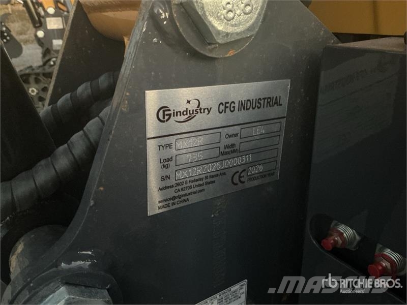 CFG MX12R Mini Excavator (Unused) Mini kotrók < 7t