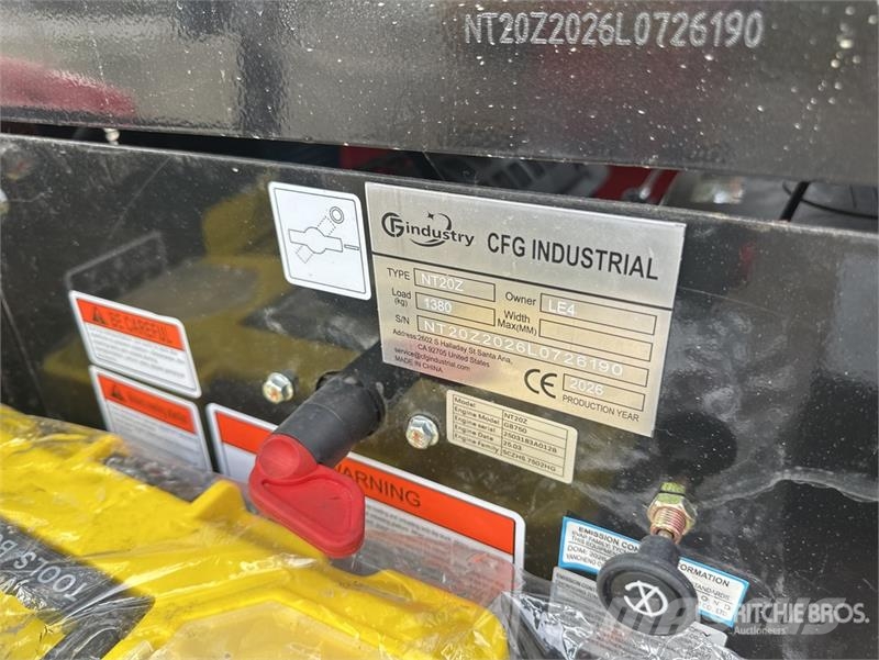 CFG NT20Z Mini Excavator (Unused) حفارات صغيرة أقل من 7 طن (حفارات صغيرة)