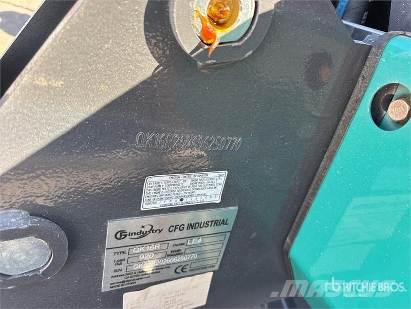 CFG QK16R Mini Excavator (Unused) Mini ekskavatori < 7 t