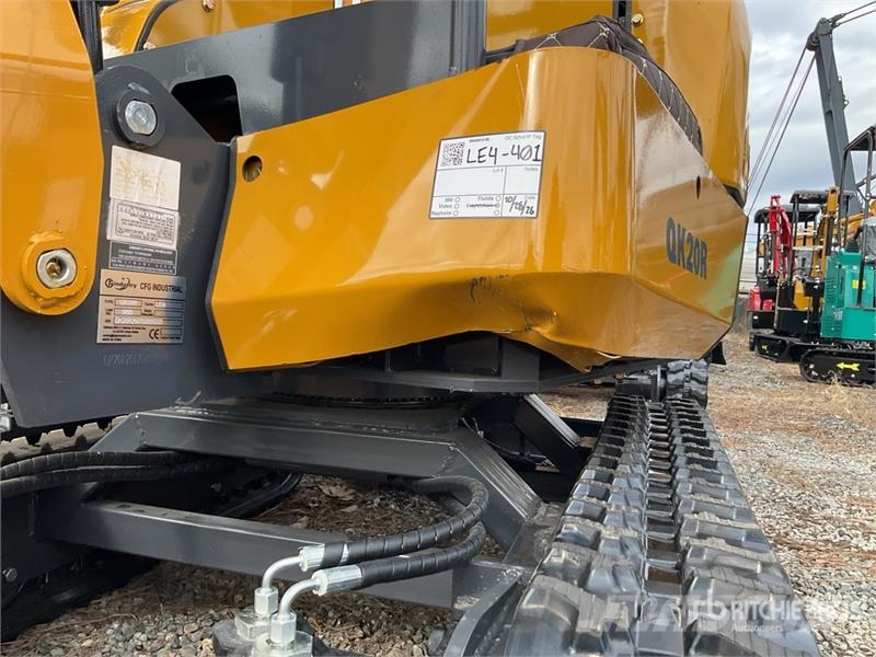 CFG QK20R Mini Excavator (Unused) حفارات صغيرة أقل من 7 طن (حفارات صغيرة)