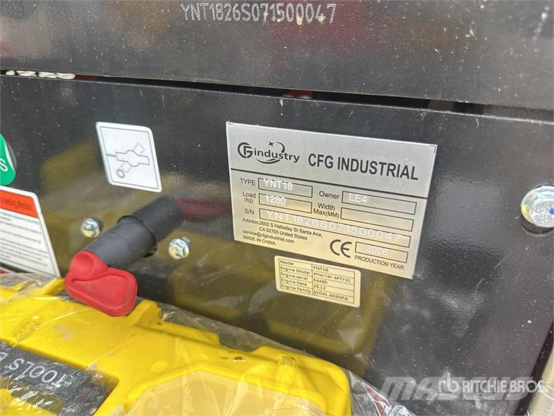 CFG YNT18 Mini Excavator (Unused) حفارات صغيرة أقل من 7 طن (حفارات صغيرة)