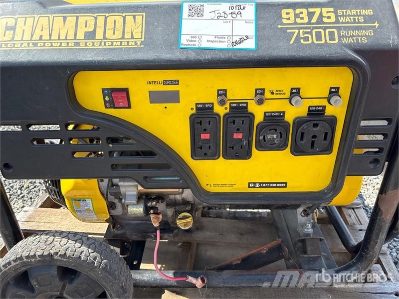 Champion 7.5 kW Portable Generator Set Other Generators