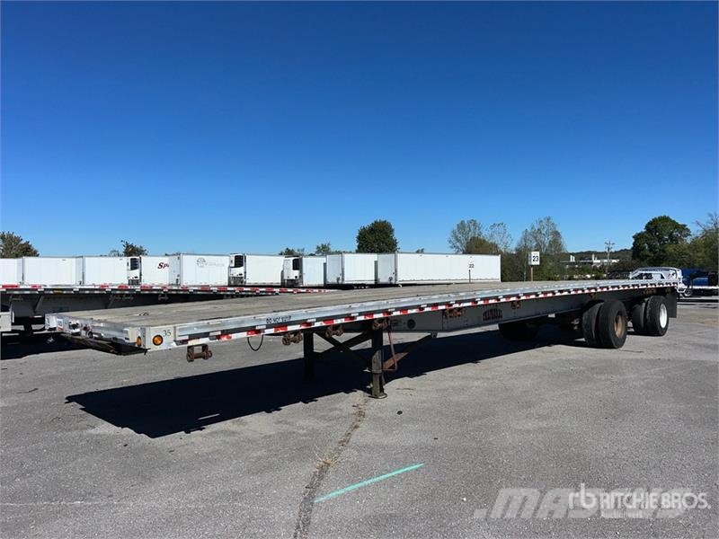 Chaparral 48 ft T/A Spread Axle Flatbed Trailer Plato/keson prikolice