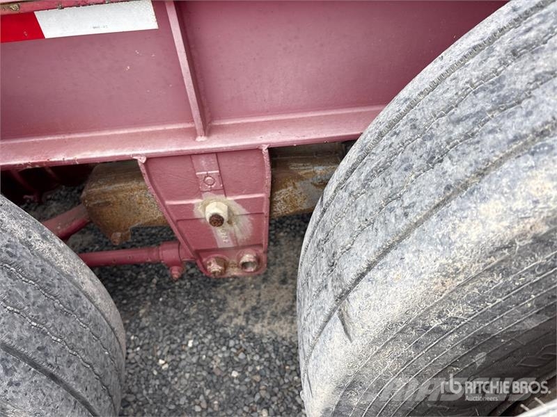 Cheetah Chassis 20 ft Tri/A Container Trailer Kontejnerske prikolice