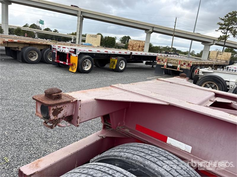 Cheetah Chassis 20 ft Tri/A Container Trailer Kontejnerske prikolice