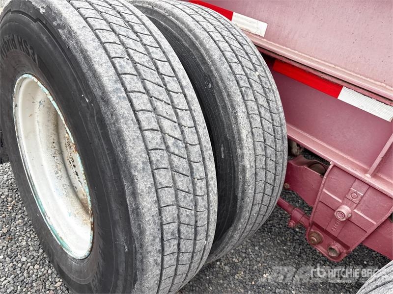 Cheetah Chassis 20 ft Tri/A Container Trailer Kontejnerske prikolice