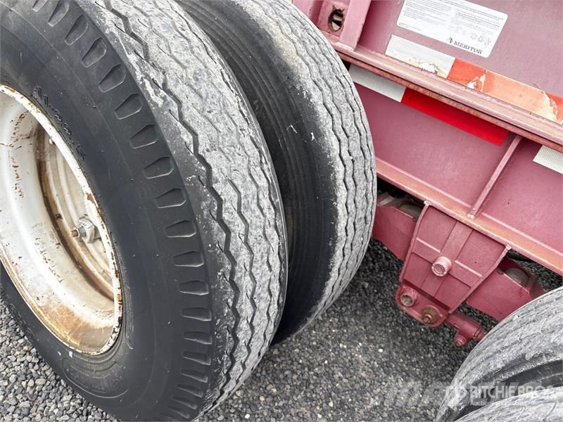 Cheetah Chassis 20 ft Tri/A Container Trailer Kontejnerske prikolice