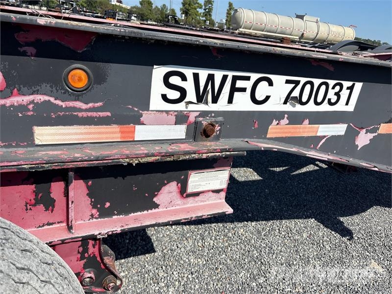 Cheetah Chassis 34 ft Tri/A Extendable Container Trailer Kontejnerske prikolice