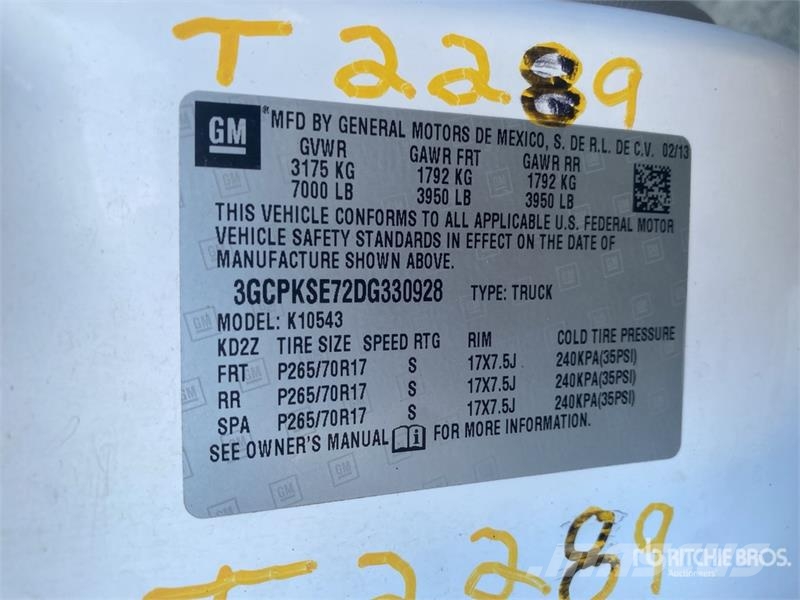 Chevrolet 1500 4x4 Crew Cab Pickup Drugi