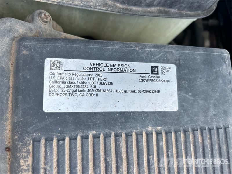 Chevrolet 1500 4x4 Dual Cab Pickup (Inoperable) Andre varebiler