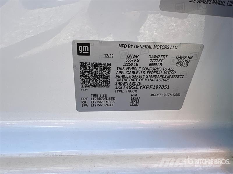 Chevrolet 3500HD Άλλα Vans
