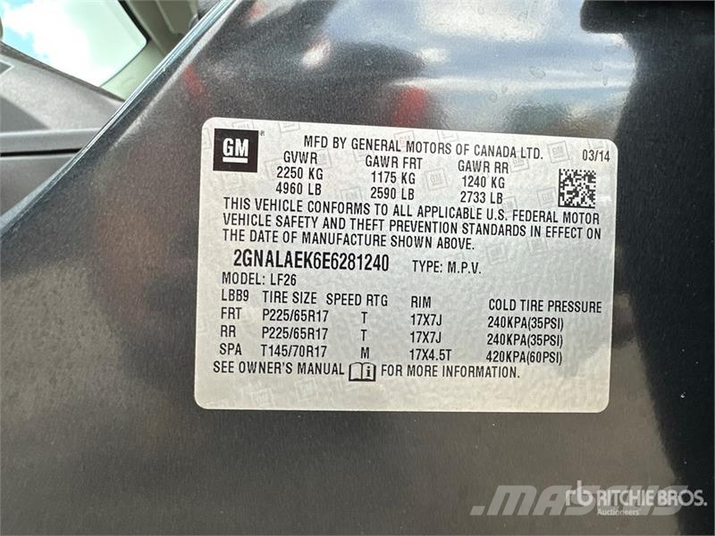 Chevrolet Equinox 2WD SUV Αυτοκίνητα