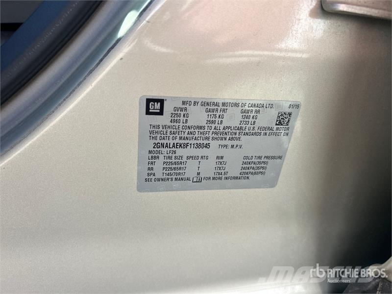 Chevrolet Equinox 2WD SUV Otomobiller