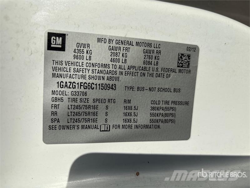 Chevrolet Express Furgonetas /Furgón