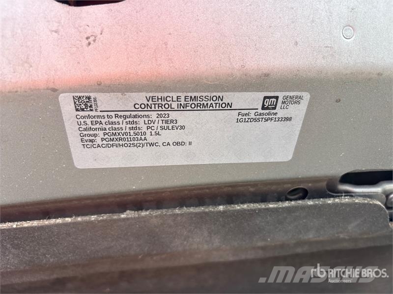 Chevrolet Malibu Personbilar