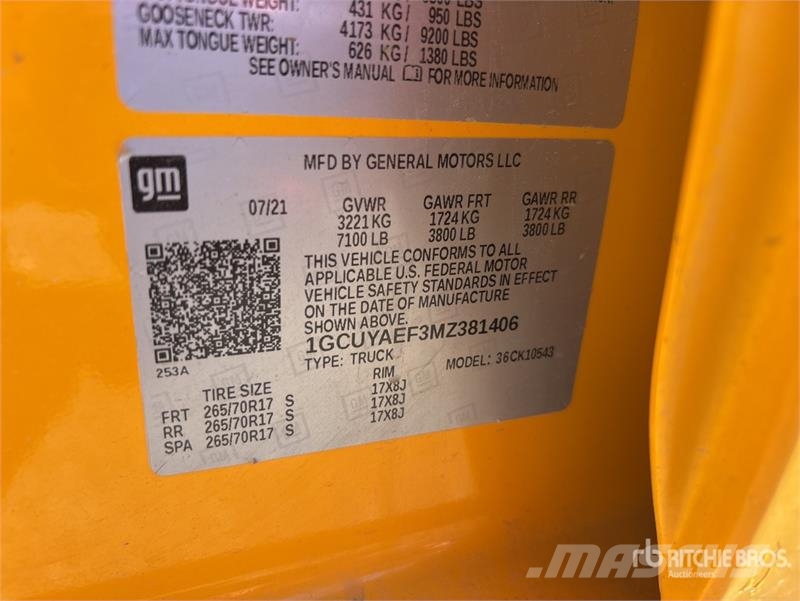 Chevrolet Silverado 1500 4x4 Crew Cab Pickup その他