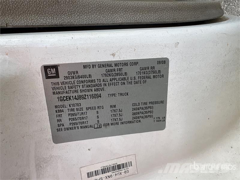 Chevrolet Silverado 1500 4x4 Pickup Other
