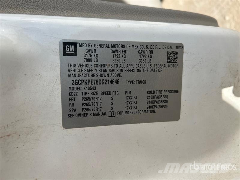Chevrolet Silverado 1500 4x4 Crew Cab Pickup Diger