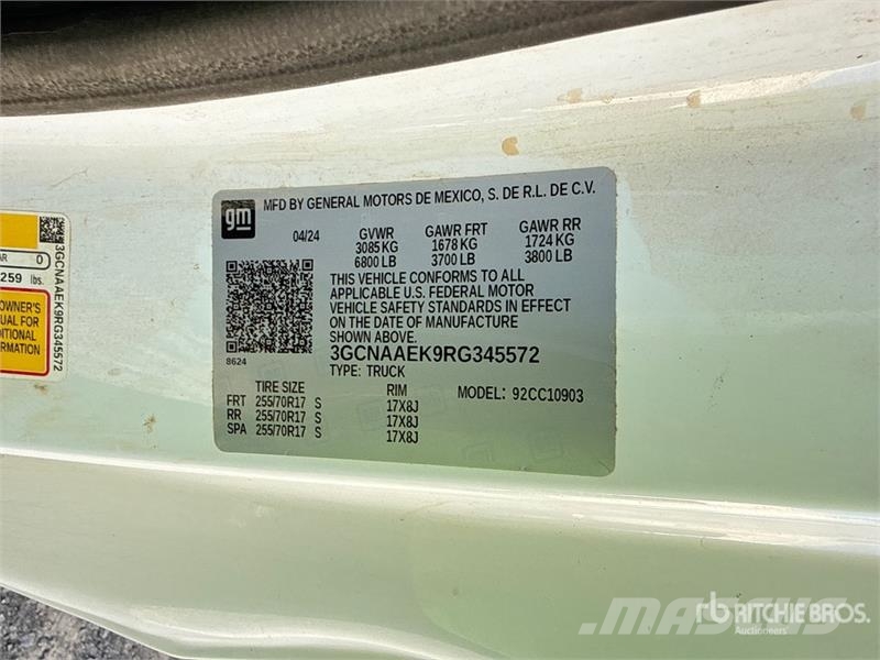 Chevrolet Silverado 1500 4x2 Pickup Citi