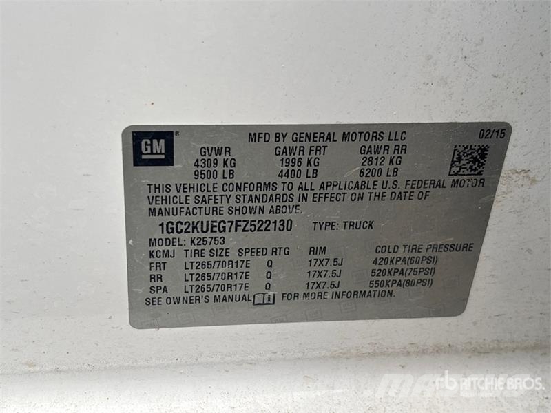 Chevrolet Silverado 2500 4x4 Crew Cab Pickup その他