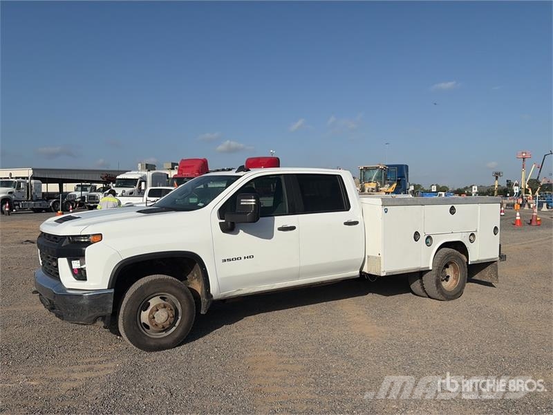 Chevrolet Silverado 3500HD 4x4 Crew Cab Utility Truck Pick up/Fiancata ribaltabile