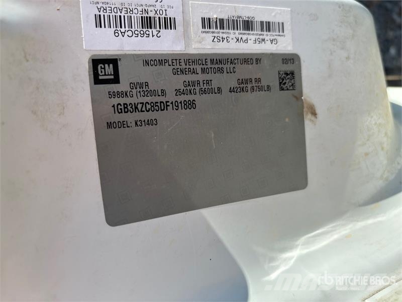 Chevrolet Silverado 3500HD Camion benne