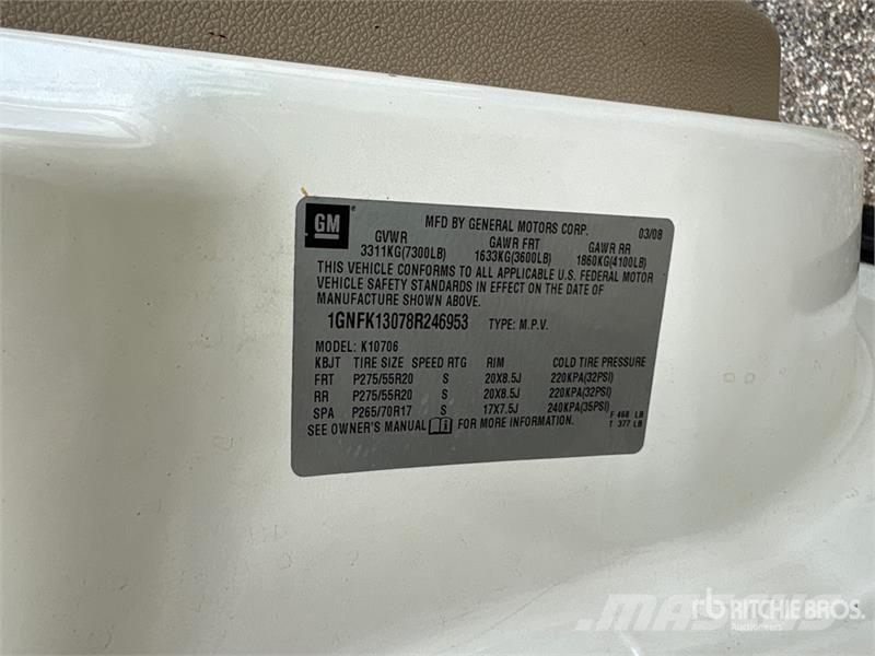 Chevrolet Tahoe LT Otomobiller