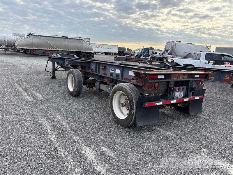 Chief Transportation Product 46 ft Spread Axle T/A Exten Kontejnerske prikolice