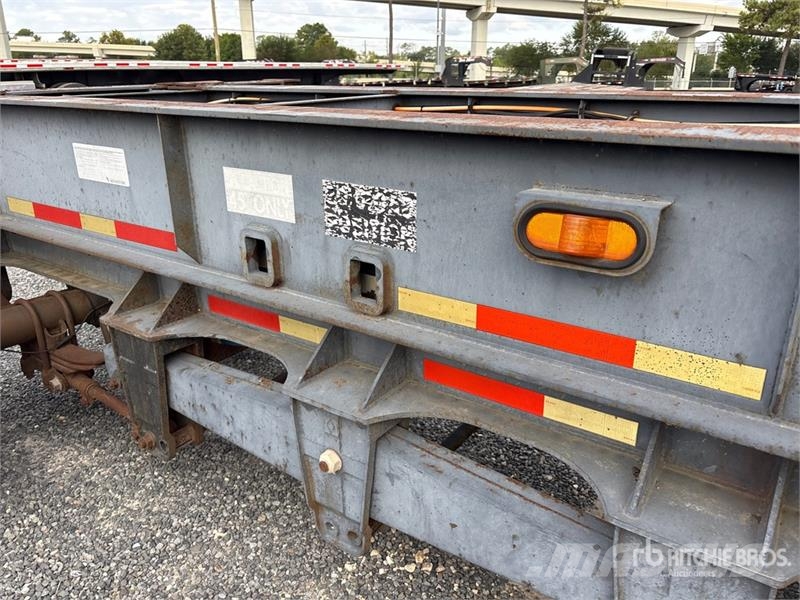 Chief Transportation Product 46 ft Spread Axle T/A Exten Kontejnerske prikolice