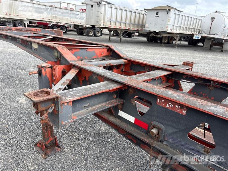 Chief Transportation Product T/A Extendable Container Tr Kontejnerske prikolice