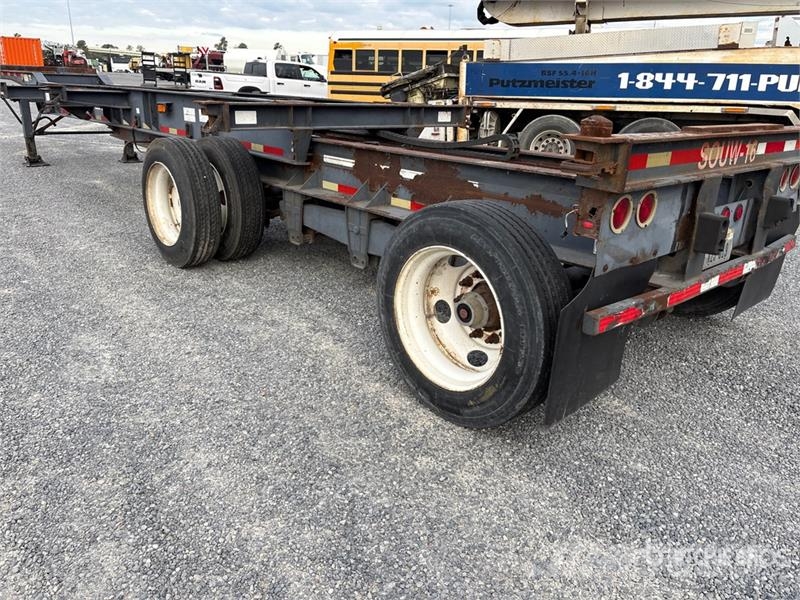 Chief Transportation Product 46 ft T/A Extendable Contai Kontejnerske prikolice