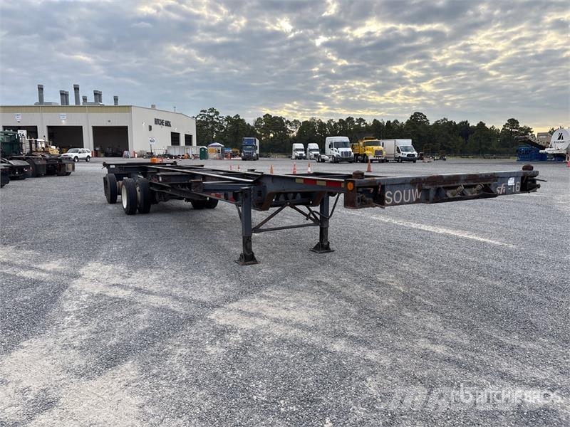 Chief Transportation Product 46 ft T/A Extendable Contai Kontejnerske prikolice