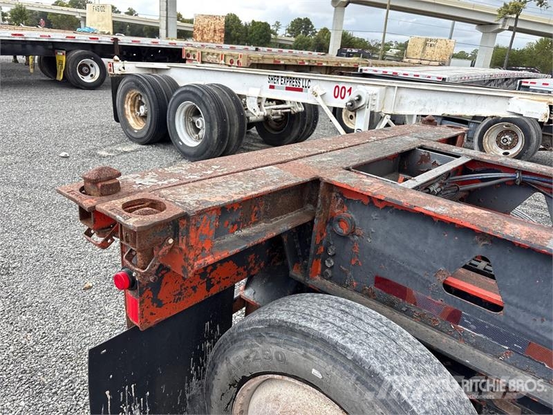 Chief Transportation Product T/A Extendable Container Tr Kontejnerske prikolice