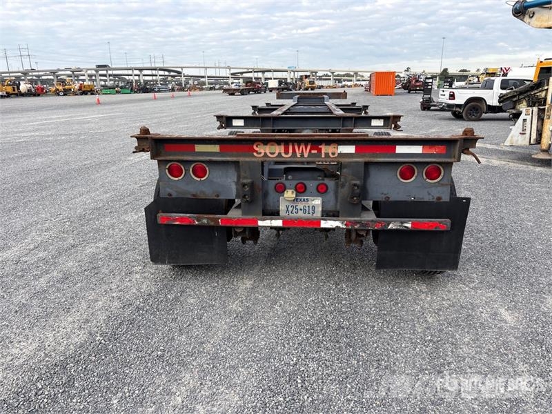 Chief Transportation Product 46 ft T/A Extendable Contai Kontejnerske prikolice