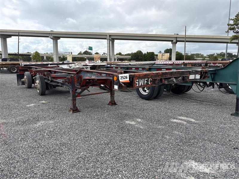 Chief Transportation Product T/A Extendable Container Tr Kontejnerske prikolice