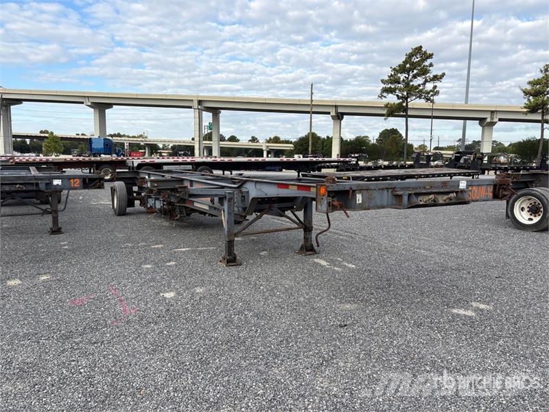 Chief Transportation Product 46 ft Spread Axle T/A Exten Kontejnerske prikolice
