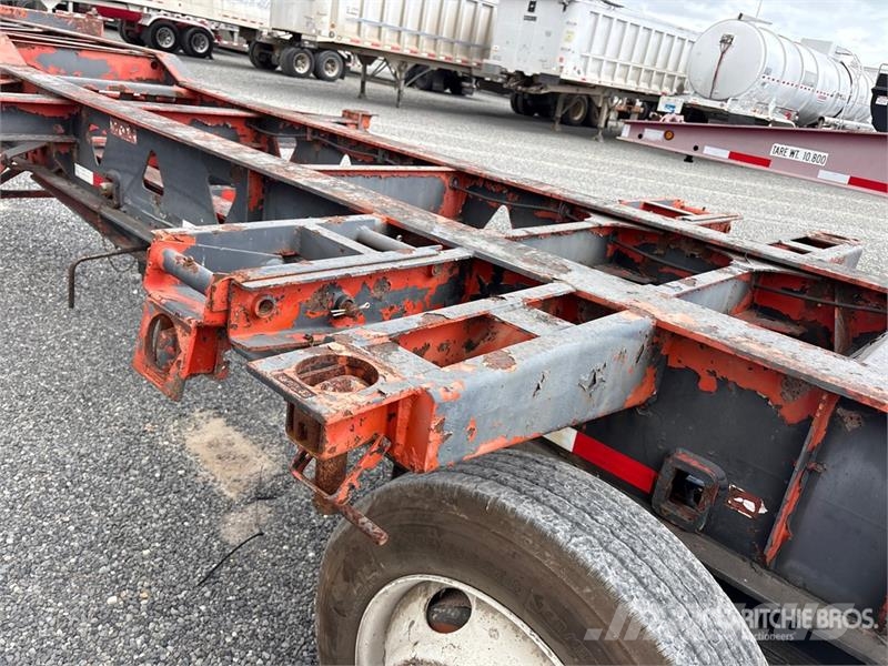 Chief Transportation Product T/A Extendable Container Tr Kontejnerske prikolice