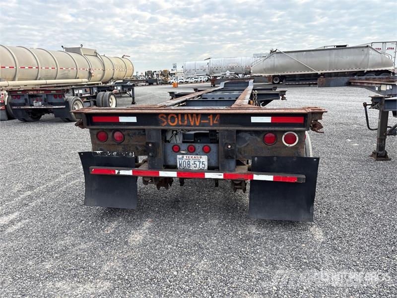 Chief Transportation Product 46 ft Spread Axle T/A Exten Kontejnerske prikolice