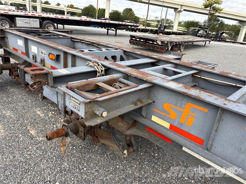 Chief Transportation Product 46 ft Spread Axle T/A Exten Kontejnerske prikolice