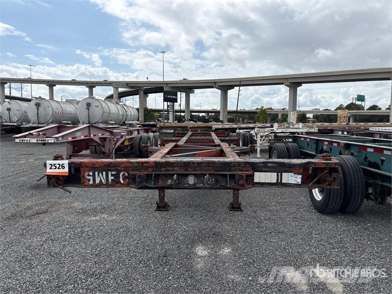Chief Transportation Product T/A Extendable Container Tr Kontejnerske prikolice