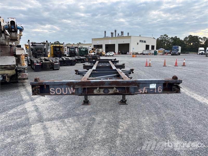 Chief Transportation Product 46 ft T/A Extendable Contai Kontejnerske prikolice