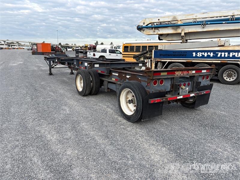 Chief Transportation Product 46 ft T/A Extendable Contai Kontejnerske prikolice