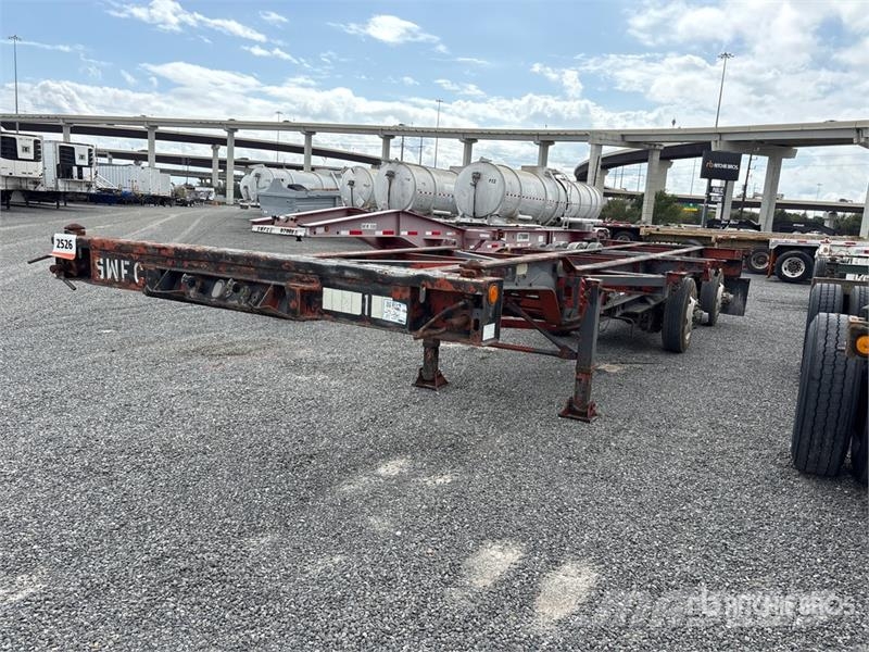 Chief Transportation Product T/A Extendable Container Tr Kontejnerske prikolice