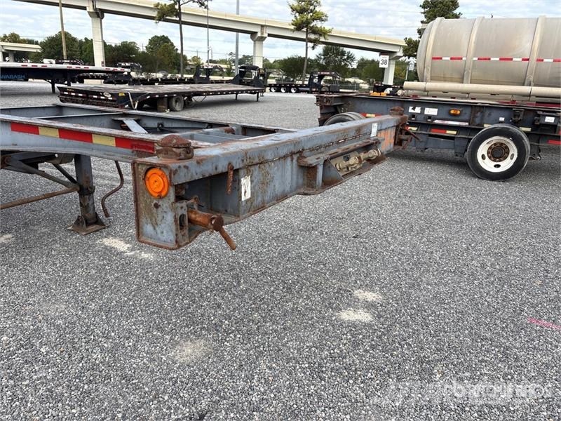 Chief Transportation Product 46 ft Spread Axle T/A Exten Kontejnerske prikolice