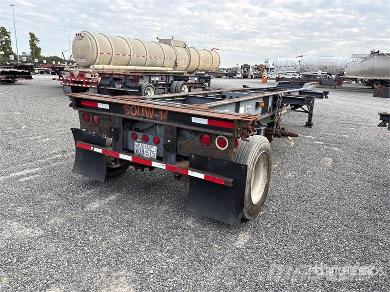 Chief Transportation Product 46 ft Spread Axle T/A Exten Kontejnerske prikolice