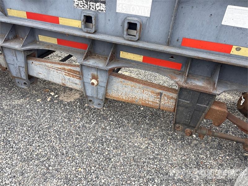 Chief Transportation Product 46 ft Spread Axle T/A Exten Kontejnerske prikolice